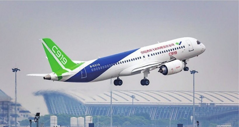 c919大型客机首飞后再次试飞,空域比首飞要大一倍