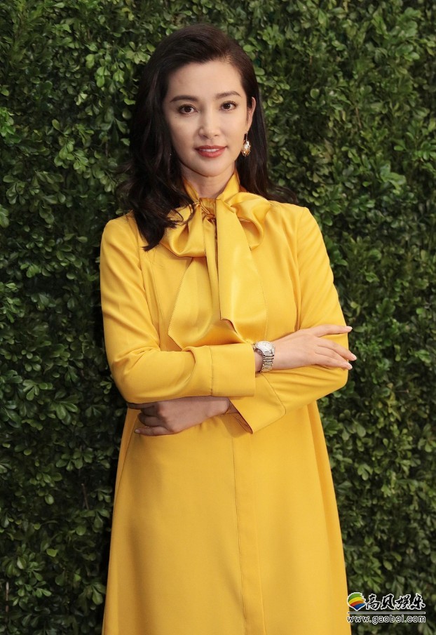 李冰冰中环出席时尚名牌专门店开幕庆祝酒会：她表示很开心来到香港