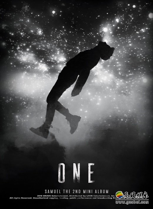 Brave Ent方公开了Samuel的迷你2辑《ONE》封面照