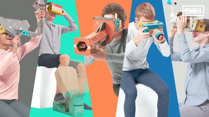 任天堂公布了Nintendo Labo Toy Con 04 VR kit七分钟预告片 新闻资讯 高贝娱乐