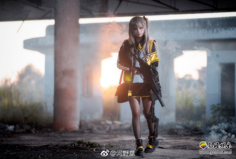 小姐姐cosplay新作《少女前线》404小队成员ump45!角色还原度爆棚