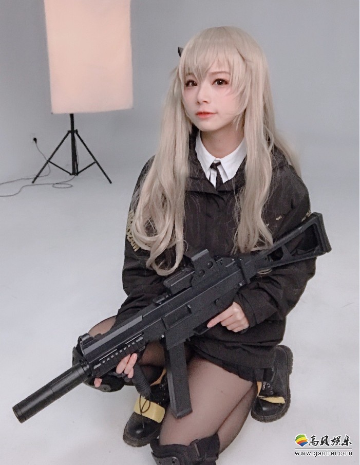 小姐姐cosplay新作《少女前线》404小队成员ump45!角色还原度爆棚