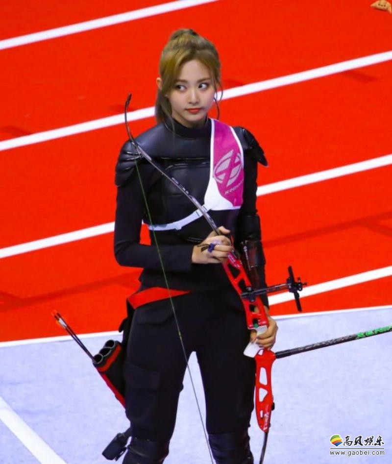 韩国射箭运动员周子瑜图片