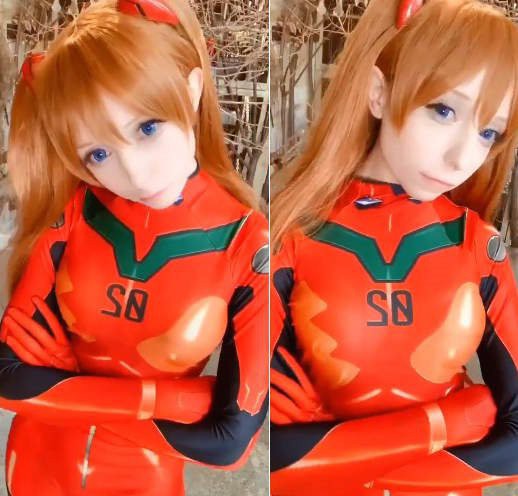 美国coser诠释EVA明日香!金色双马尾+完美eva服装,一双水汪汪蓝眼睛 美国coser诠释EVA明日香!金色双马尾+完美eva服装,一双水汪汪蓝眼睛