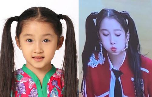 关晓彤晒出童年扎马尾照片！称“长达后绑双马尾，知道用头发缠住皮筋”