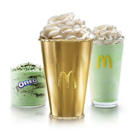 庆祝薄荷口味奶昔上市50周年，麦当劳制作总价值超过10,000美金特殊奶昔