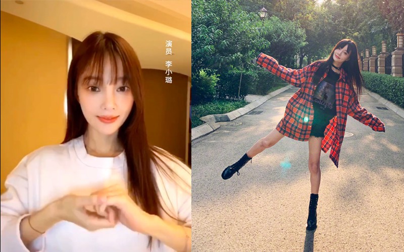李小璐晒出近照引发热议！李小璐甜笑侧颜，下巴前突厉害，引发网友讨论