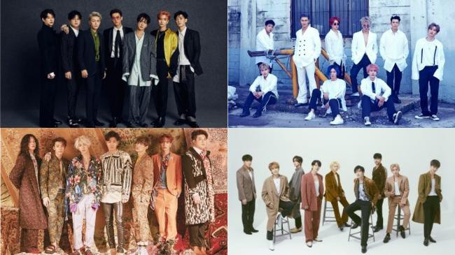 不愧是「韩流帝王」Super Junior达成台湾KKBOX韩语专辑周榜122周一位