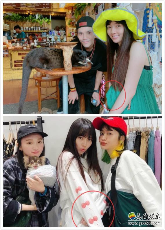 网友分享郭碧婷与向佐恩爱旅行合影，两人举止亲昵，洋溢着甜蜜雀跃神情