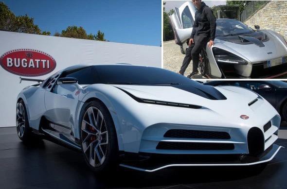 据外媒报道！意甲豪门尤文图斯球星C罗订购限量版布加迪Centodieci跑车