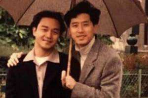 唐鹤德晒出与张国荣合影照！张国荣逝世第17年，昔日恋人唐鹤德照旧缅怀