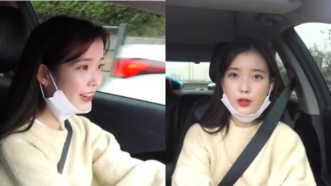 《IU TV》公开「IU愤怒首次试乘」影片！为拍摄影片请化妆师换痣的方向