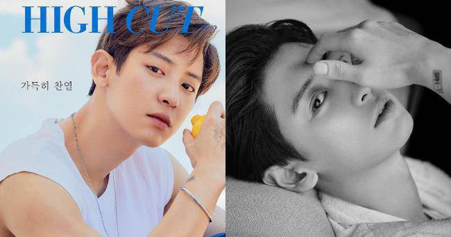 《HIGH CUT》最近公开携手灿烈拍摄画报，前往峇里岛取景画面清爽俐落