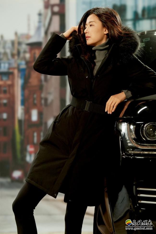 全智贤最近为代言品牌拍摄最新宣传照，秋冬新款IOOK展现出韩流女神范