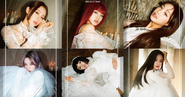 (G)I-DLE即将正式回归！经过好几支预告片之后，近日终於释出首波概念照