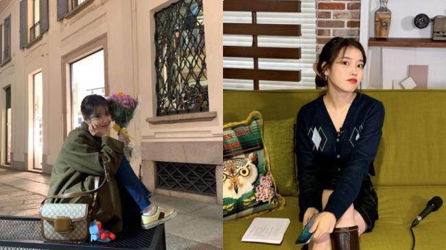 IU甜甜长相非常讨喜，身材很娇小！但是她腹肌也是若隐若现，简直太撩人