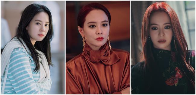 《来魔女食堂吧》宋智孝饰演魔女，从眼神就开始给人很不一样的魅惑感觉