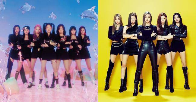 大家觉得JYP新人女团NMIXX风格感觉如何？刚好前辈师姐也有类似POSE