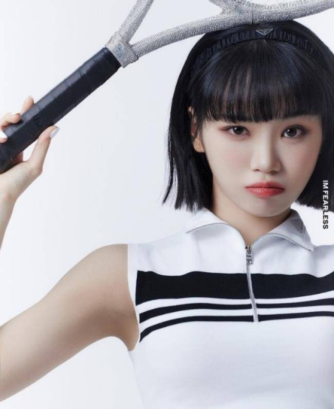 LE SSERAFIM公布组合队长金采源写真！LE SSERAFIM女团五月正式出道